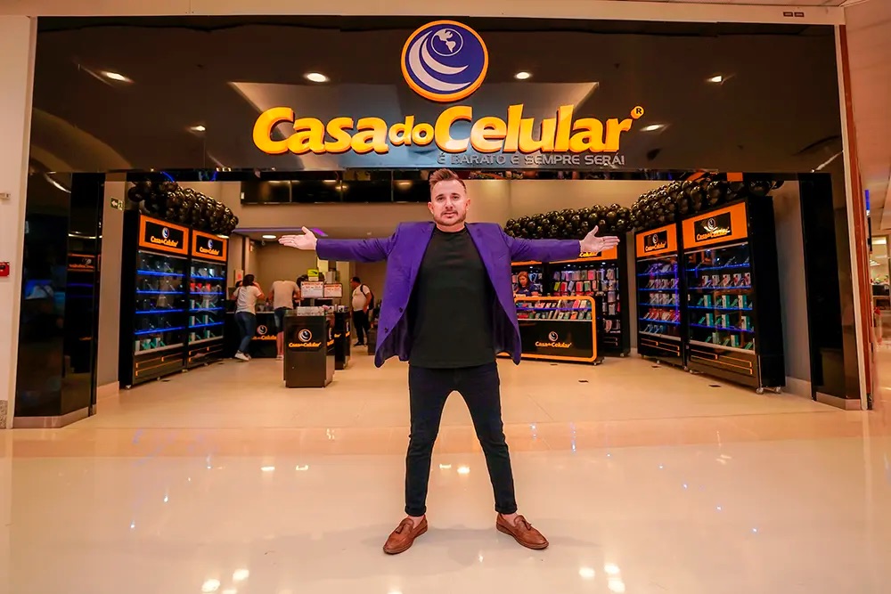 Darlan Almeida, fundador da Casa do Celular